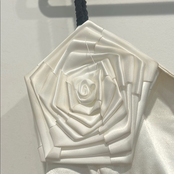 For Love And Lemons Rita Rosette Bust Black and White Midi Dress plus size XXL - Picture 7 of 13